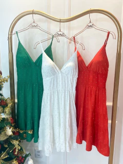 Vestido Curto- Fio Lurex