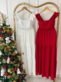 Vestido alcinha babado- Pipoca