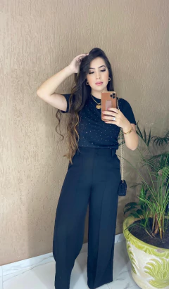 Tee - Aplicação em pedraria - comprar online