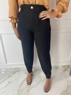 Calça Cenoura Alfaiataria - Preta