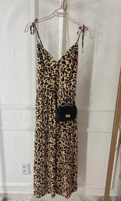 Vestido Alcinha - Animal Print