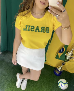 Blusa Brasil Pedraria - comprar online