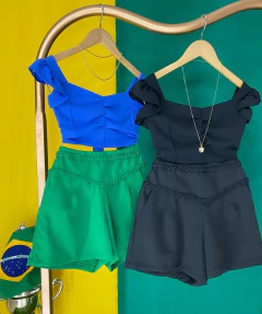 Cropped Babados - Duna - loja online