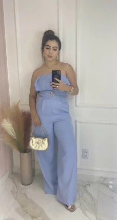 Macacão Tomara que Caia - C/ Cinto na internet