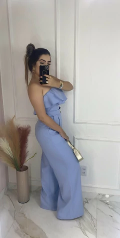 Macacão Tomara que Caia - C/ Cinto - Vestorelli