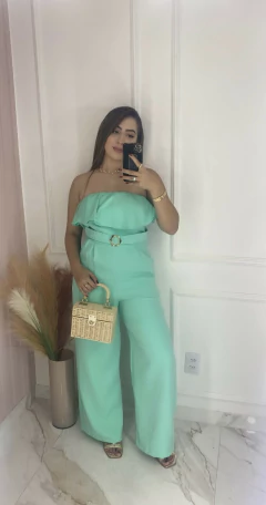 Macacão Tomara que Caia - C/ Cinto - comprar online