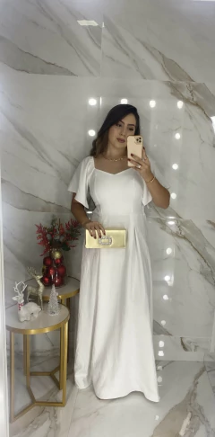 Vestido Longo Manguinha - Marrant - comprar online