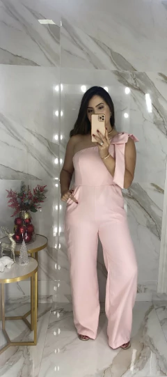 Macacão Luxo Laço Ombro - Alfaiataria - comprar online