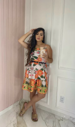 Vestido Alcinha - Estampado - loja online