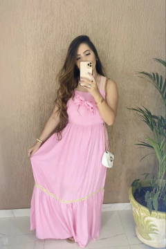 Vestido Laço - Detalhes na internet
