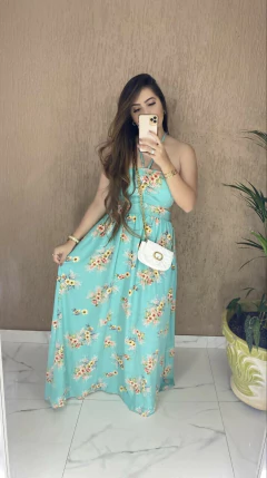 Vestido Floral - Crepe - Vestorelli