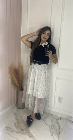 Blusa Tricot - Aplicação Pedraria - comprar online