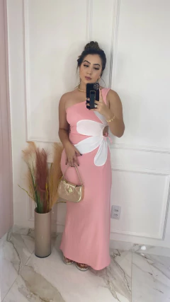 Vestido Flower abertura - Duna - loja online