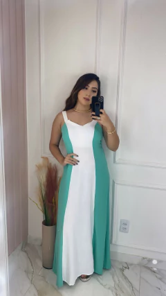 Vestido Bicolor - Duna - Vestorelli