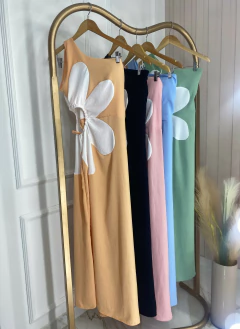 Vestido Flower abertura - Duna