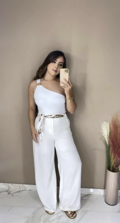 Body Poliamida Premium - Detalhe Fivela Orgânica - Vestorelli