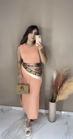 Imagem do Lenço Cetim- Estampado