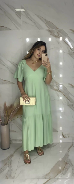 Vestido Manguinha Colors - Viscolinho na internet