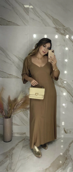 Vestido Manguinha Colors - Viscolinho - comprar online