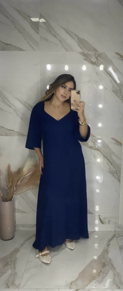 Vestido Manguinha Colors - Viscolinho - Vestorelli
