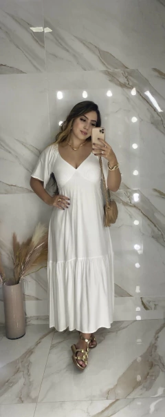 Imagem do Vestido Manguinha Colors - Viscolinho