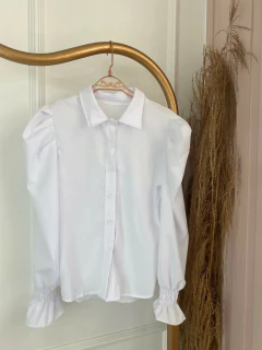 Camisa Social Manga Princesa - Branca