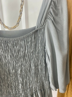 Vestido Manguinha - Texturizado na internet