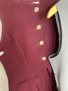 Conjunto Elegance - Colete alongado + Calça Pantalona - Alfaiataria Importada - comprar online