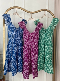Vestido Laço - Estampado