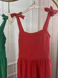 Vestido Alcinha Lacinho - Liso - comprar online
