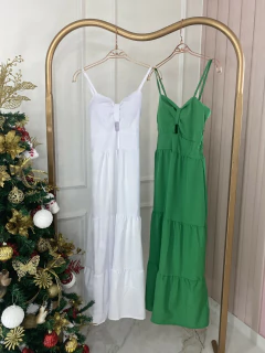 Vestido Laço Abertura - Colors