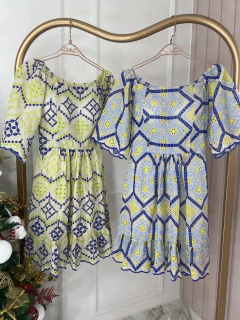 Vestido Lease Curtinho - Colors