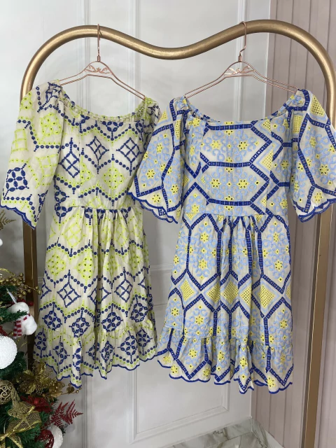 Vestido Lease Curtinho - Colors