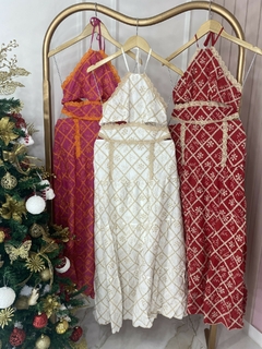 Vestido Lease Abertura Lateral - Amarração