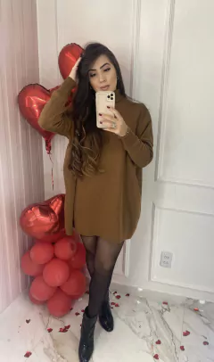 Poncho Modal - Manga Longa