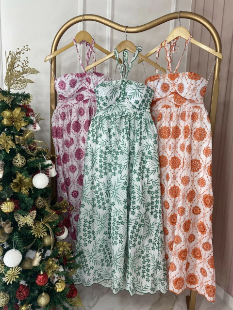 Vestido Amarração Lease