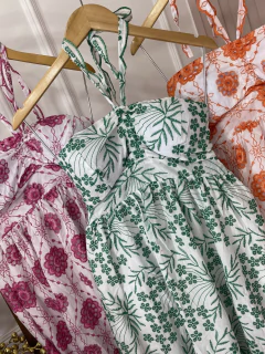 Vestido Amarração Lease - comprar online