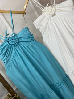 Vestido Amarração - Flor - Vestorelli