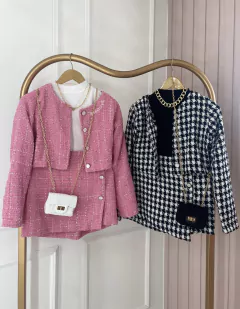 Conjunto Tweed - Pied Poule