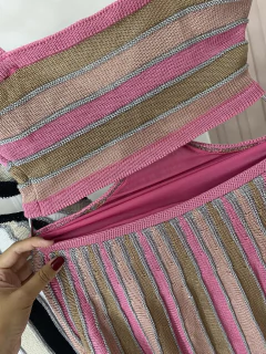 Vestido Tricot Aberto - Listras na internet