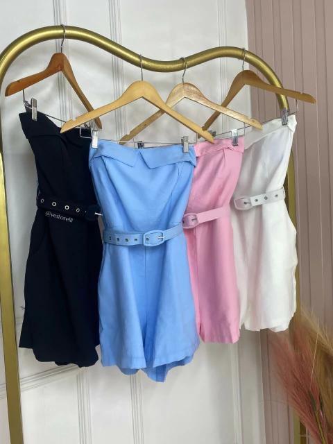 Macaquinho C/Cinto - Colors