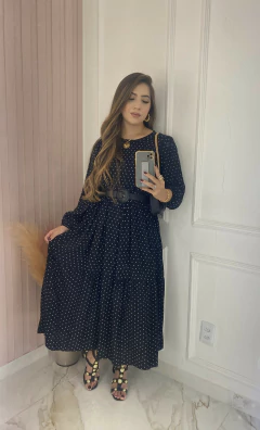Vestido Insp Zara Midi - Vestorelli