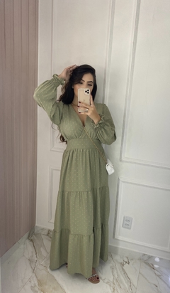 Vestido Manga Longa - Pipoca - comprar online