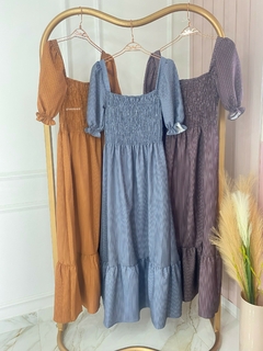 Vestido Manguinha - Risca de Giz