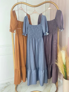 Vestido Manguinha - Risca de Giz