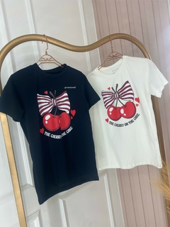 Tee Fashionista - Cherry Laço