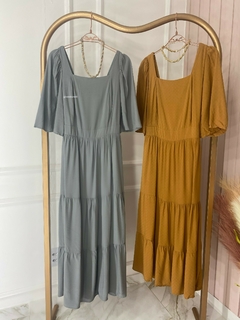 Vestido Manguinha - Texturizado