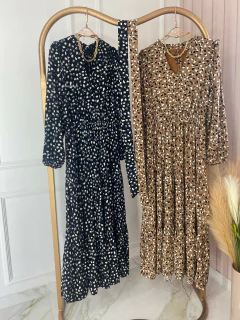 Vestido Gravatinha - Animal Print - comprar online