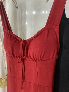 Vestido Fenda Midi Alcinha - Colors - loja online