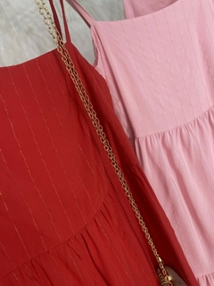 Vestido Alcinha Curto - Fio Lurex na internet